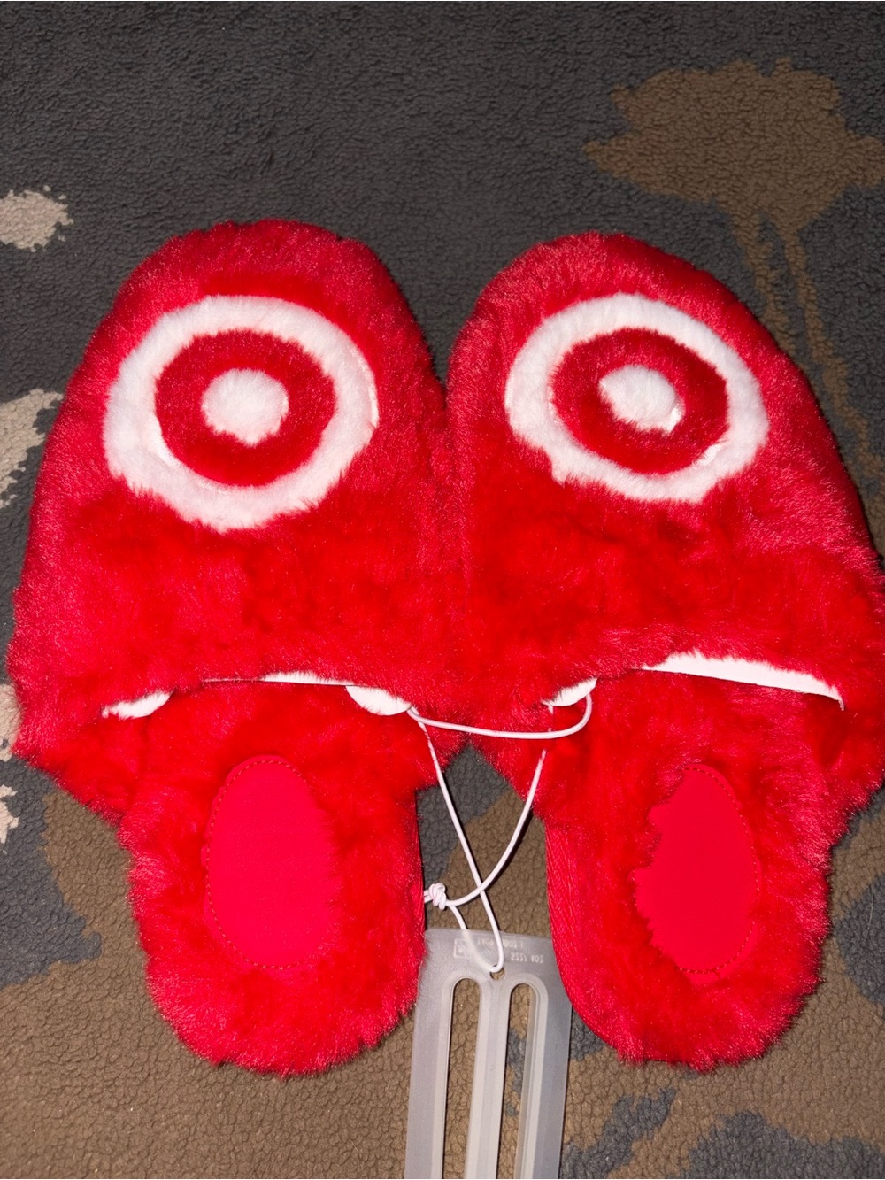 Target bullseye slippers